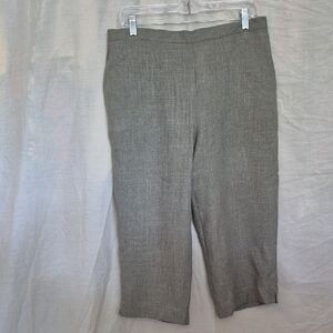 NICE LABEL Alfred Dunner Light Gray Pants NEW WITH TAGS FOR $48,  , SIZE 12,